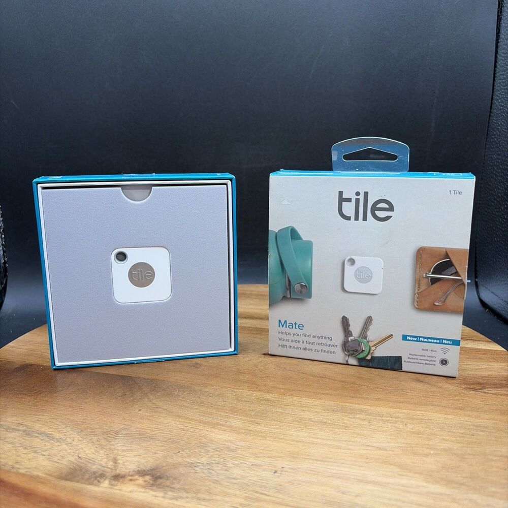 Tile Mate Item Tracker White/Gray RT-13001 ( T5001 ) Brand New !!